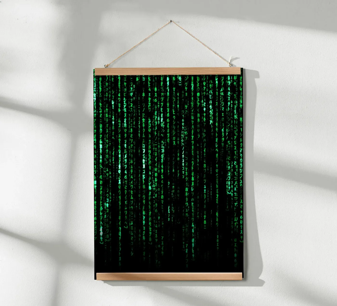 The Matrix Code poster van nabakumov