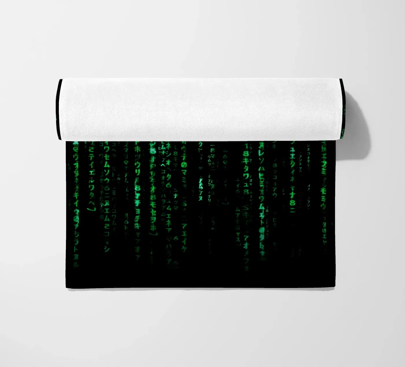 The Matrix Code strandhanddoek van nabakumov