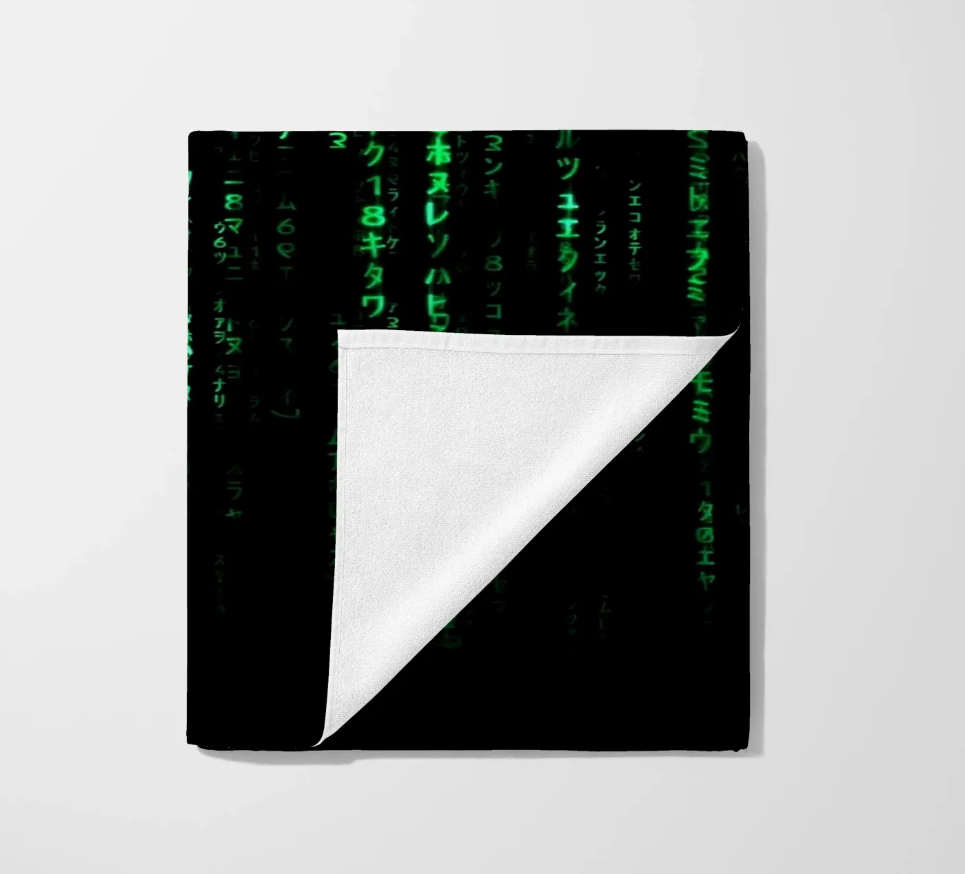 The Matrix Code strandhanddoek van nabakumov