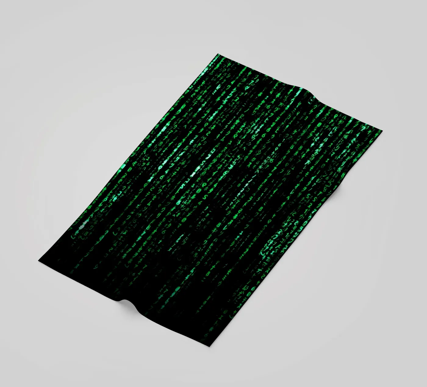 The Matrix Code strandhanddoek van nabakumov