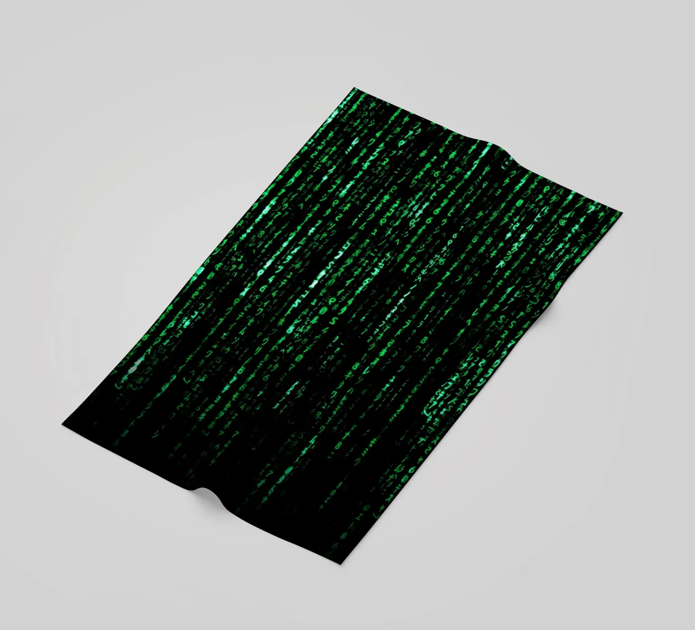 The Matrix Code serviette de plage de nabakumov