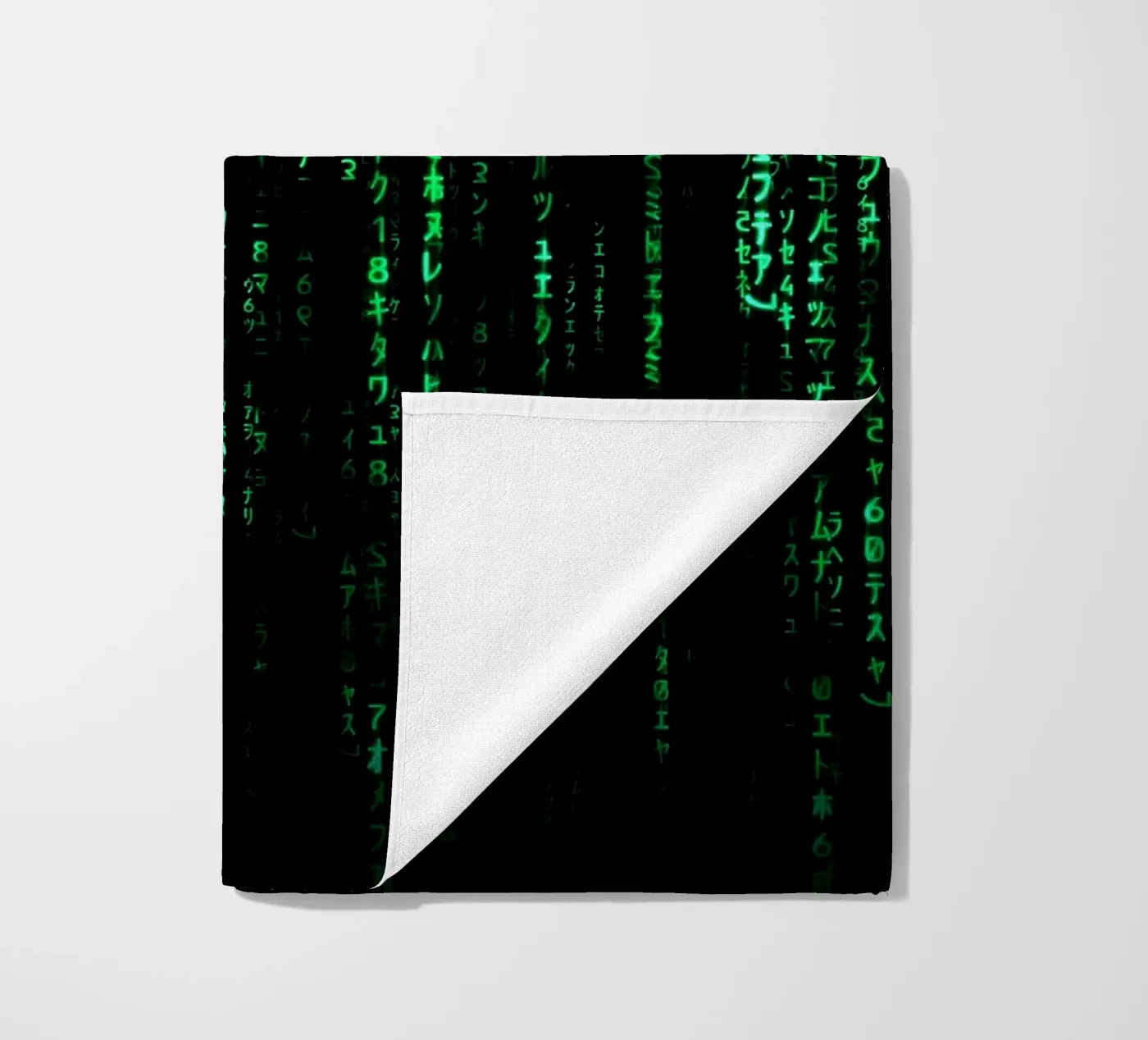 The Matrix Code strandhanddoek van nabakumov