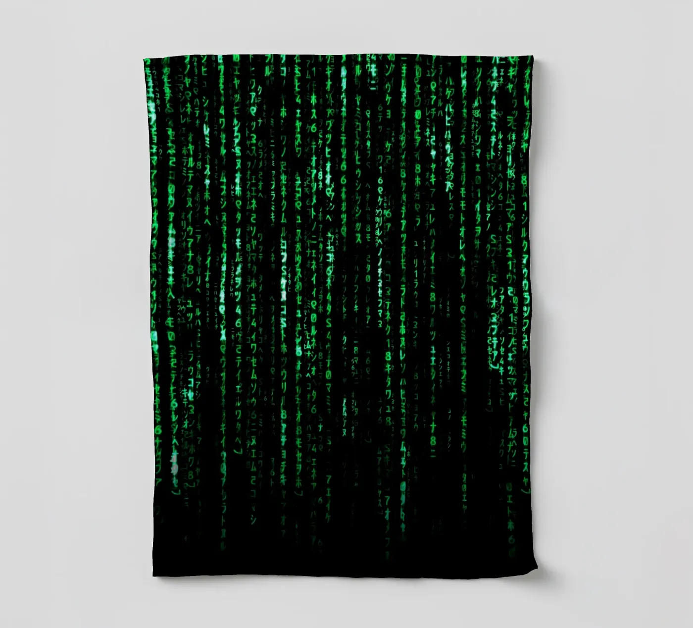 The Matrix Code Geschirrtuch von nabakumov