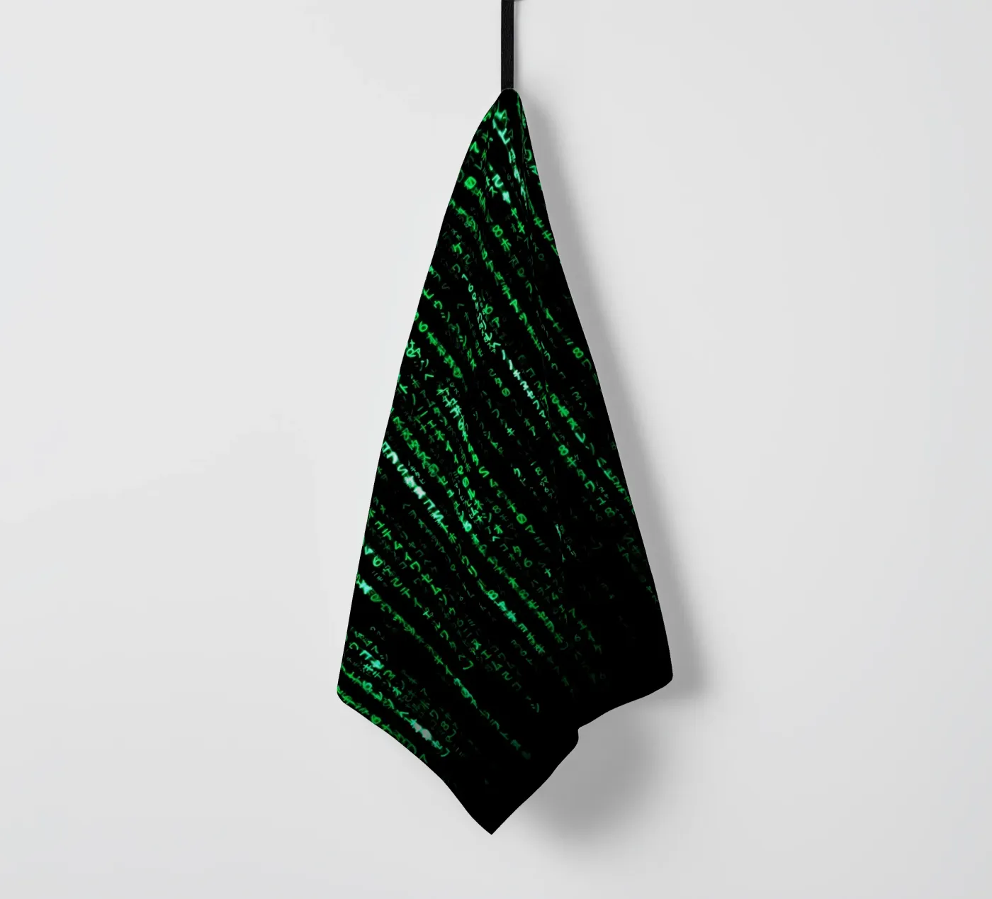 The Matrix Code Geschirrtuch von nabakumov