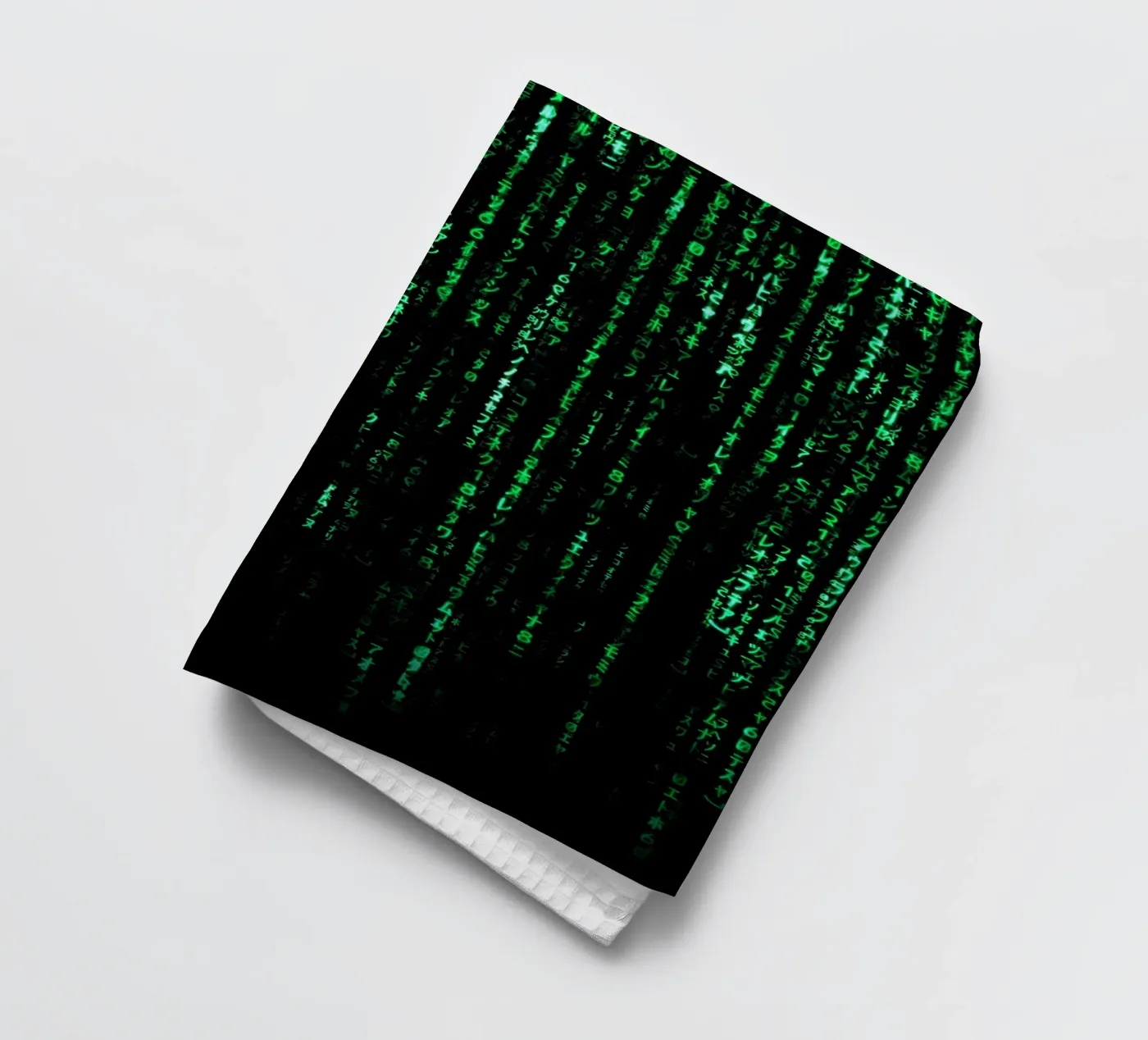 The Matrix Code Geschirrtuch von nabakumov
