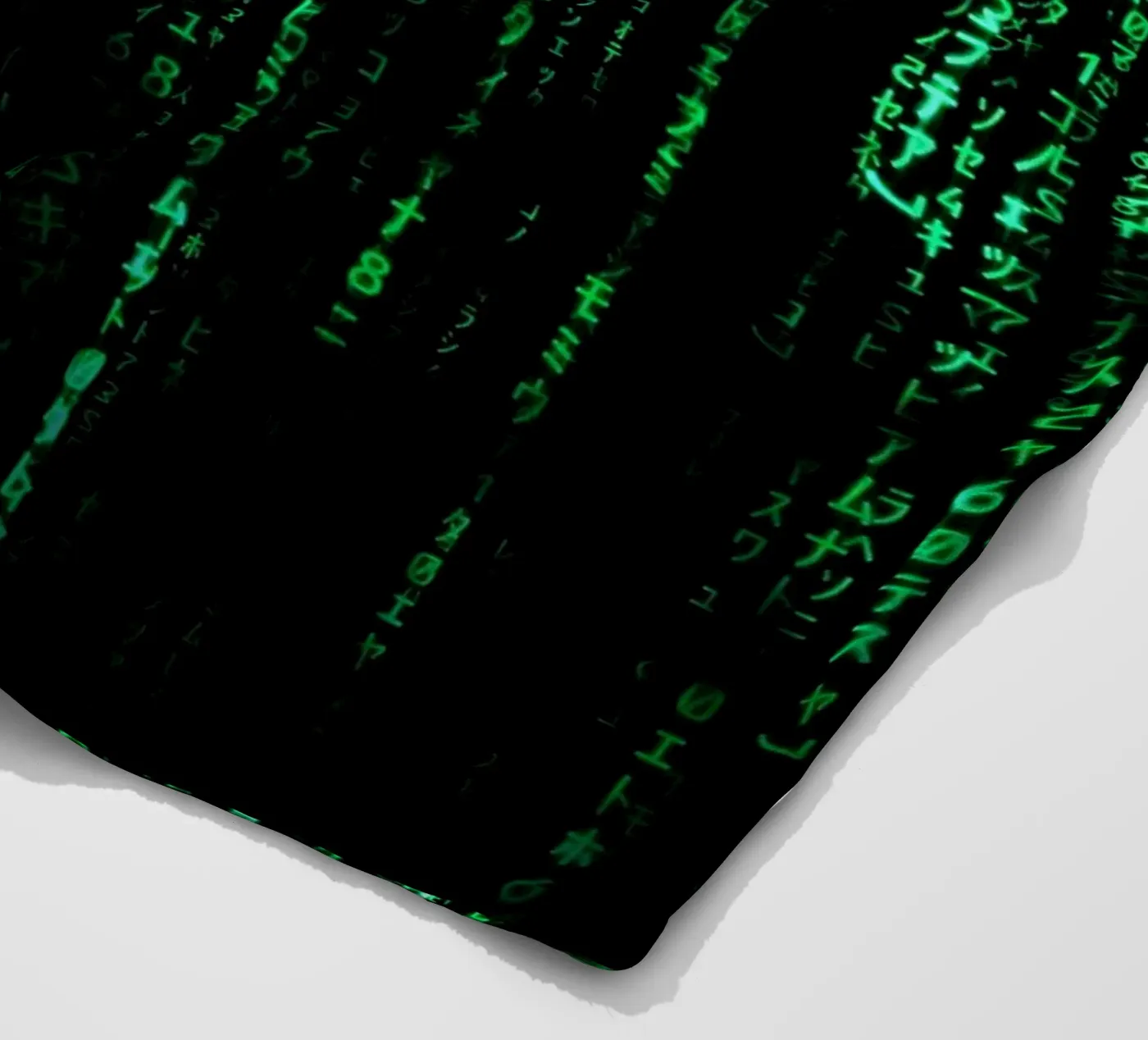 The Matrix Code fleecedeken van nabakumov