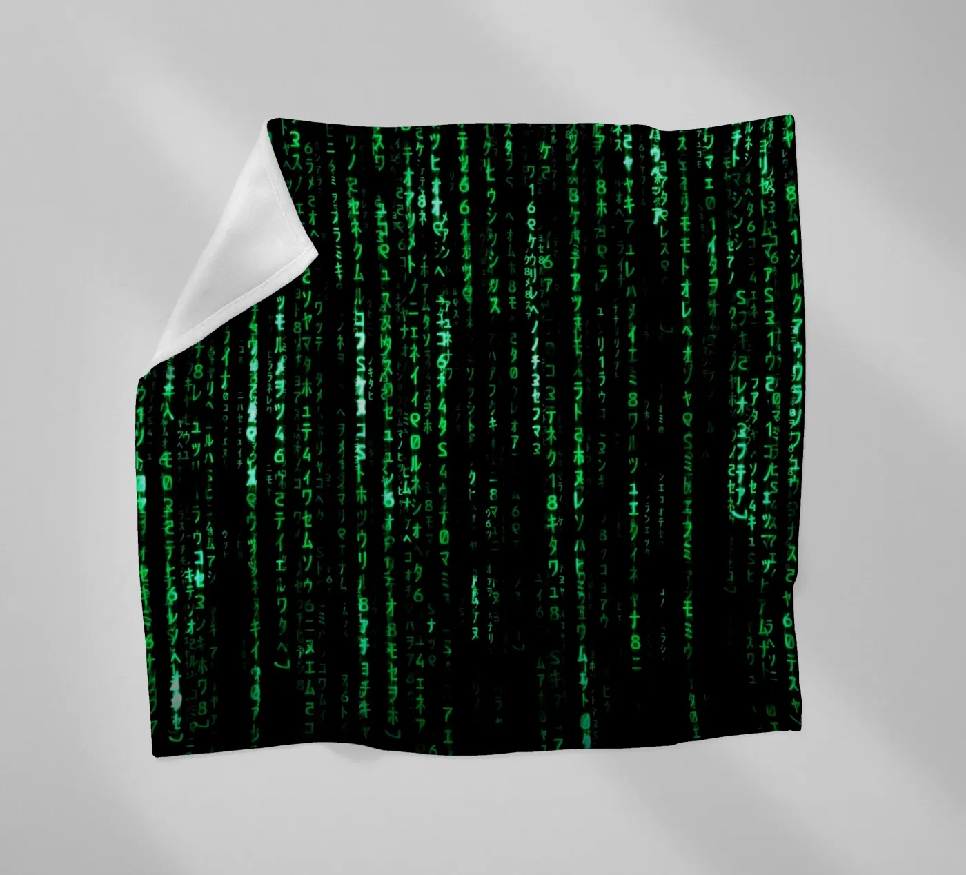 The Matrix Code fleecedeken van nabakumov