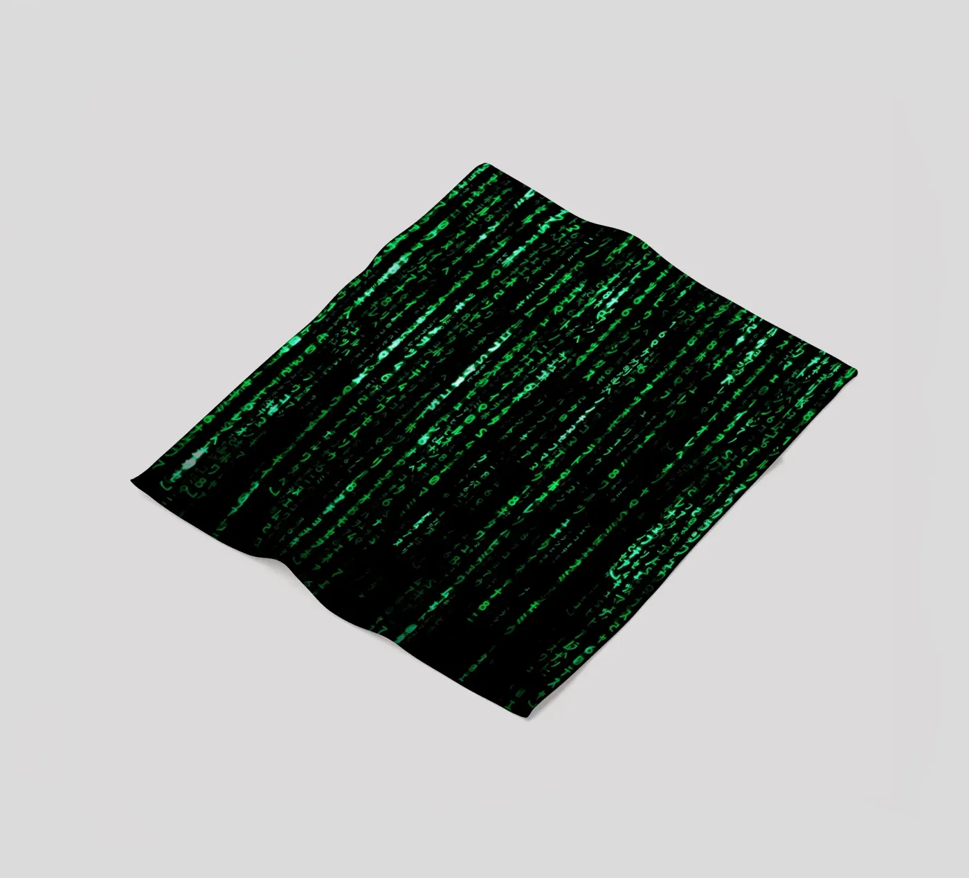 The Matrix Code Fleecedecke von nabakumov