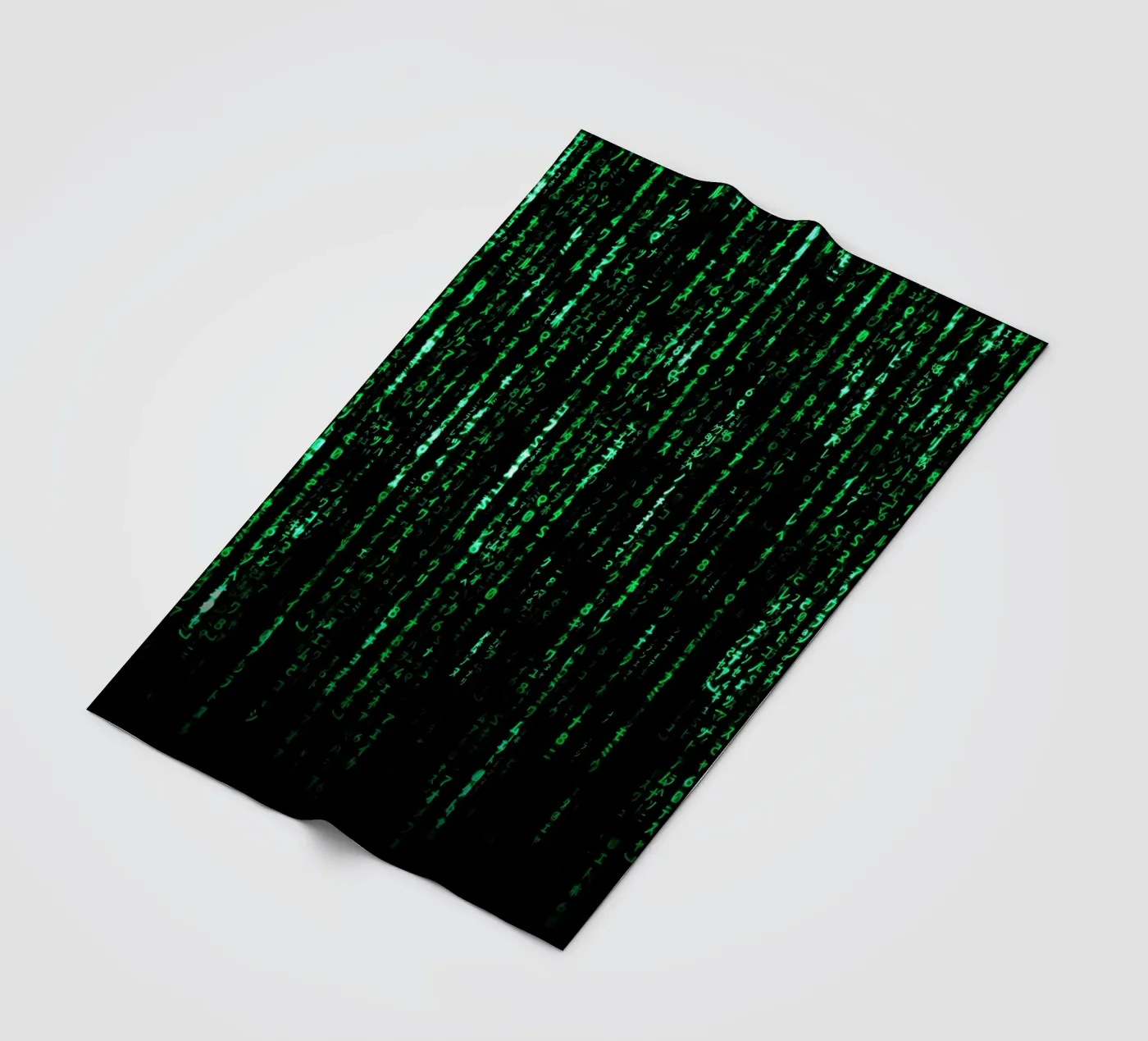 The Matrix Code Fleecedecke von nabakumov