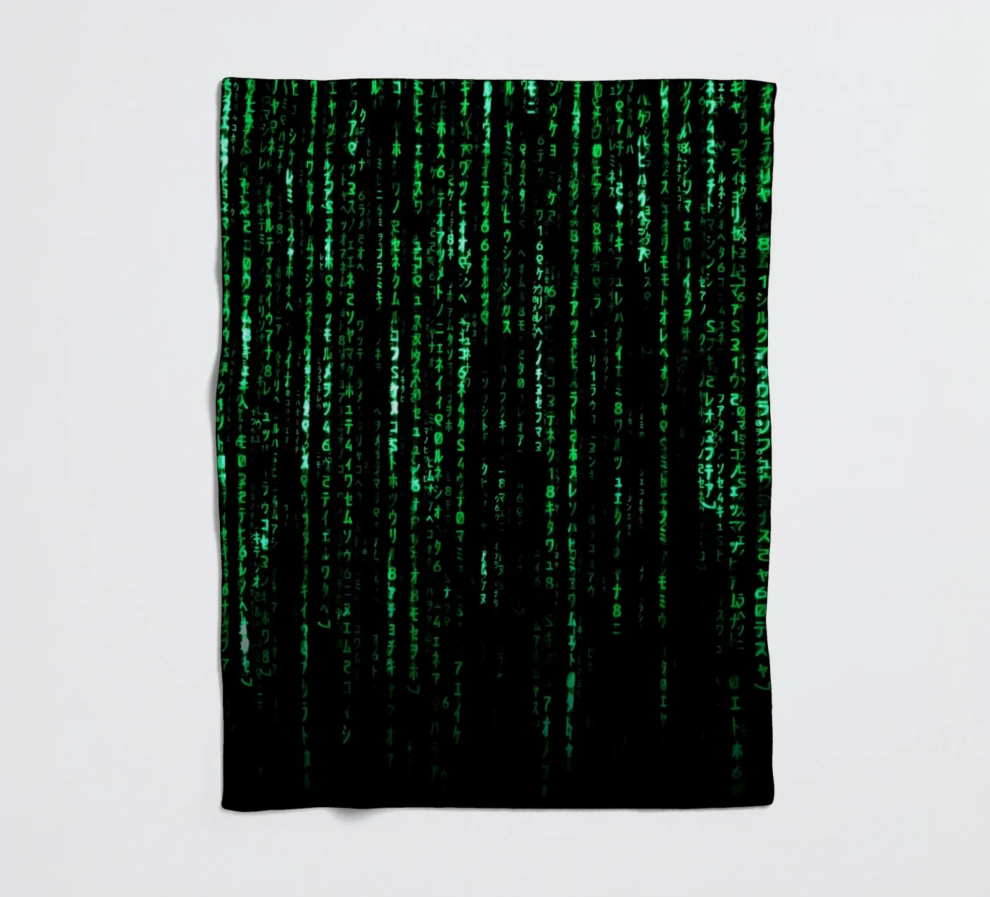 The Matrix Code Fleecedecke von nabakumov