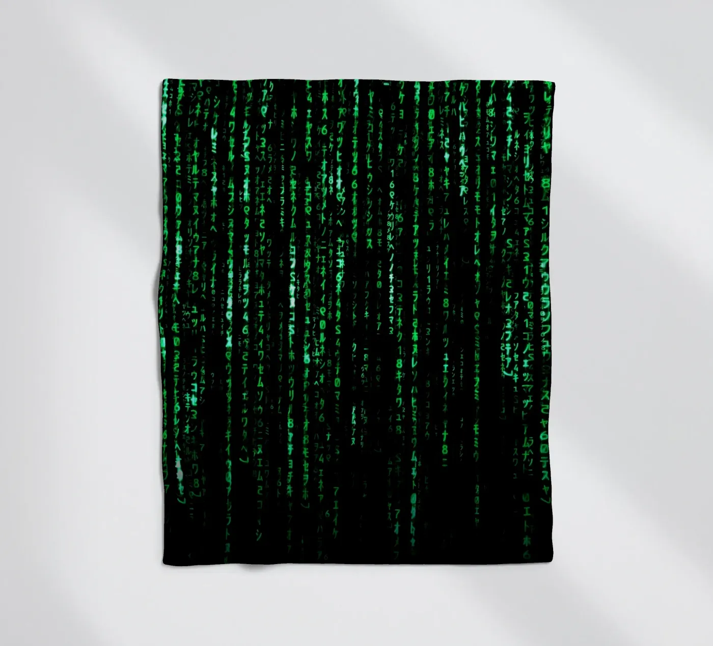 The Matrix Code Fleecedecke von nabakumov