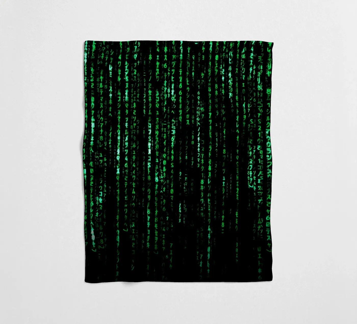 The Matrix Code Fleecedecke von nabakumov