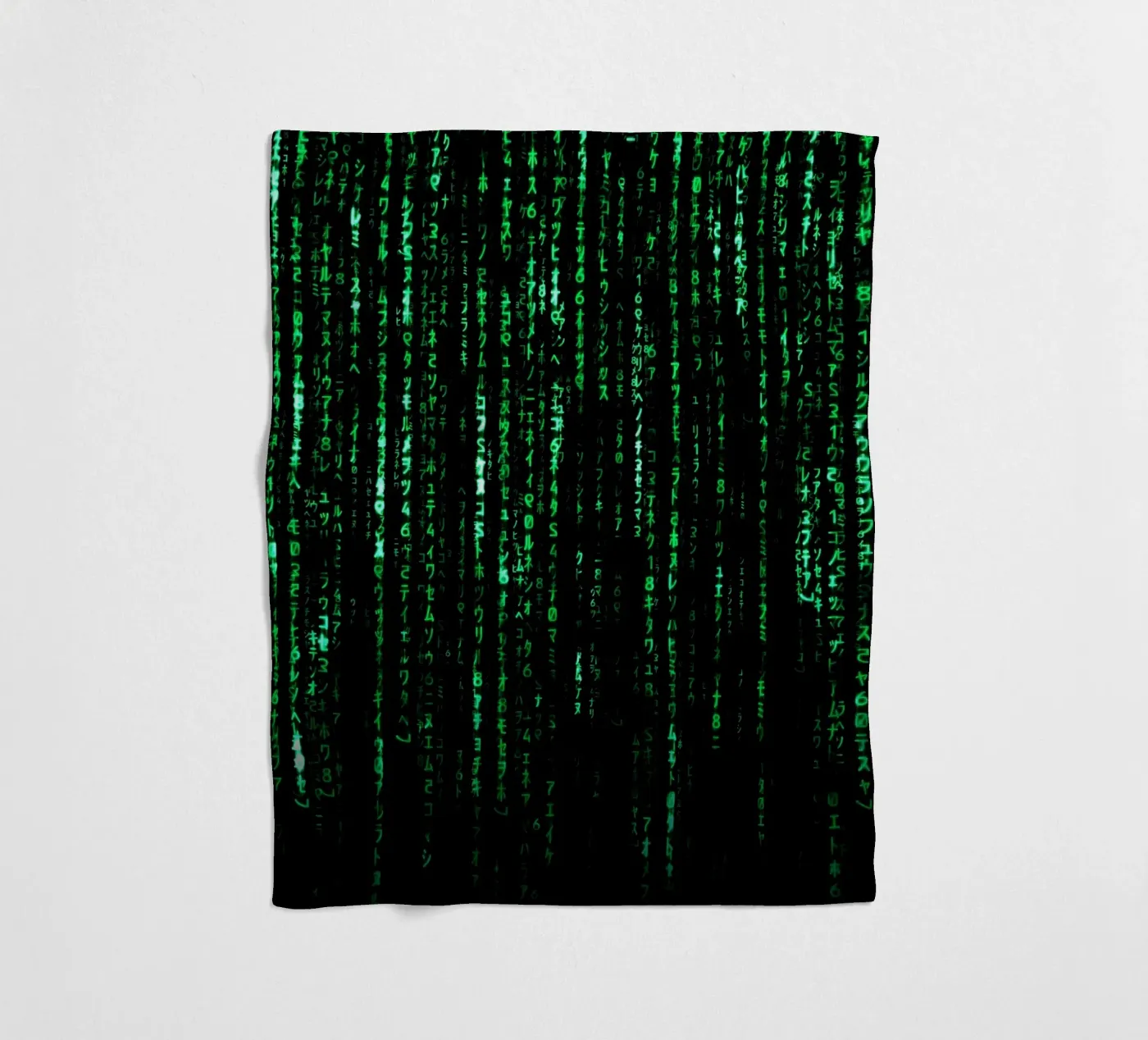 The Matrix Code fleecedeken van nabakumov