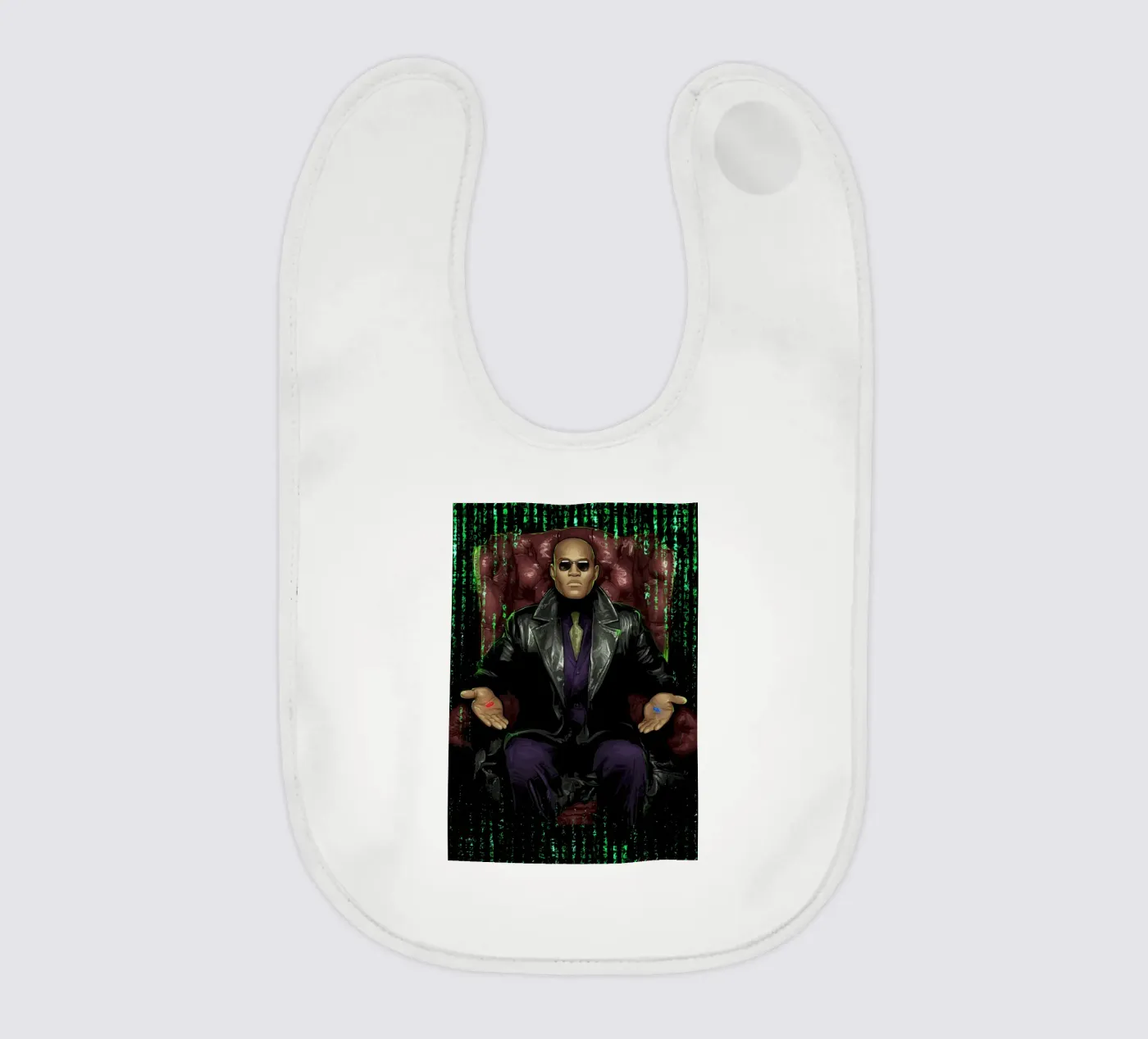 Morpheus baby bib by nabakumov