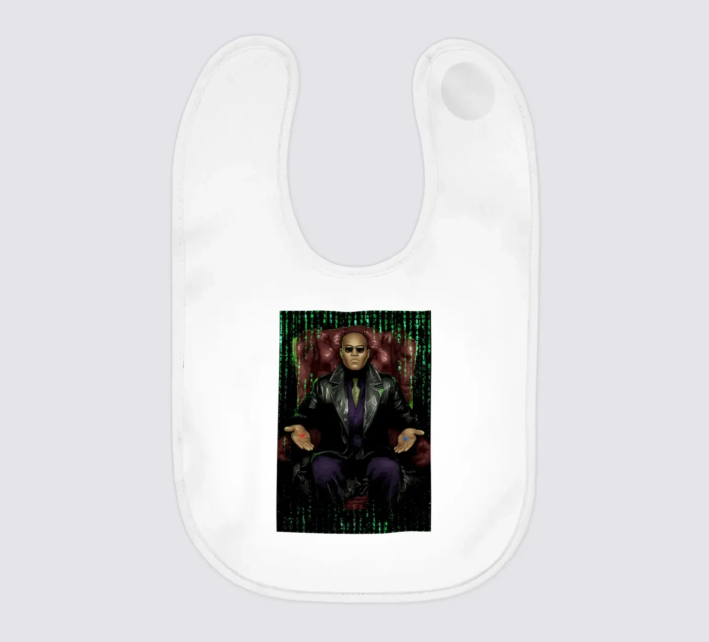 Morpheus baby bib by nabakumov