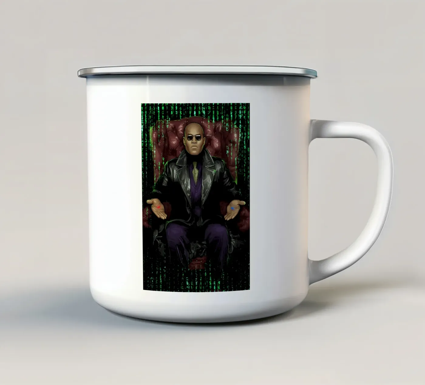 Morpheus enamel mug by nabakumov