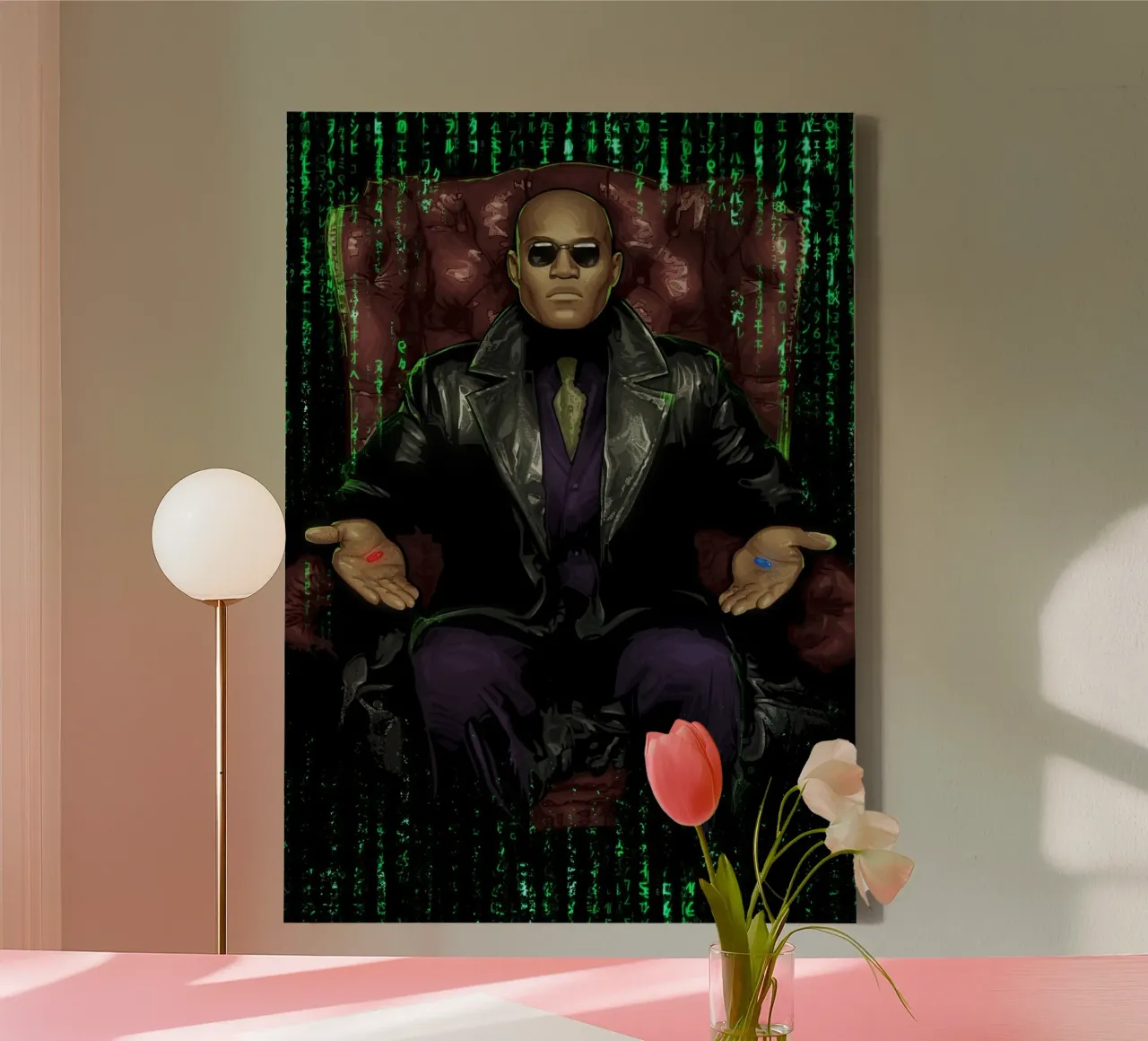 Morpheus canvas with Floater frame by nabakumov