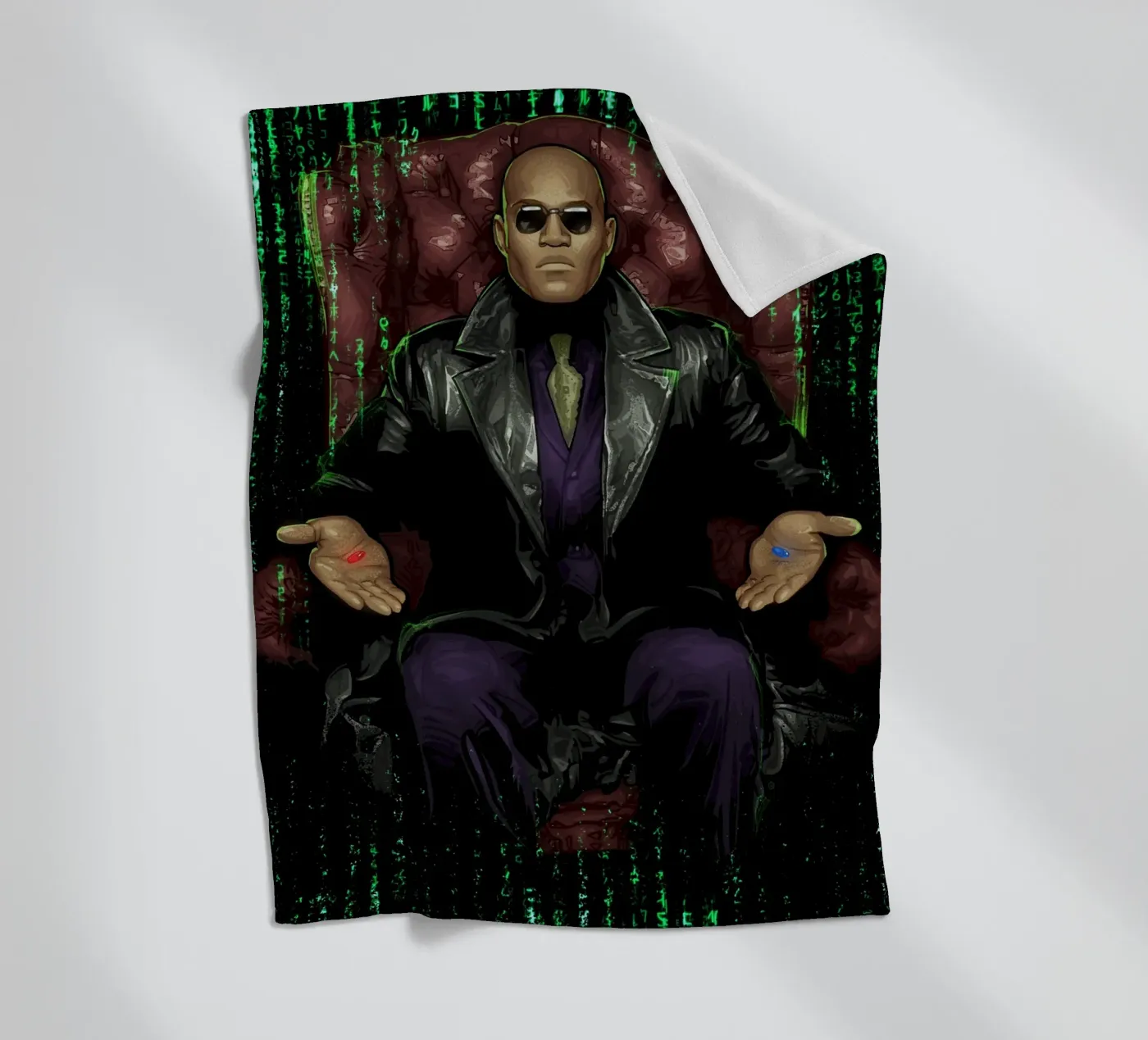 Morpheus fleece blanket by nabakumov