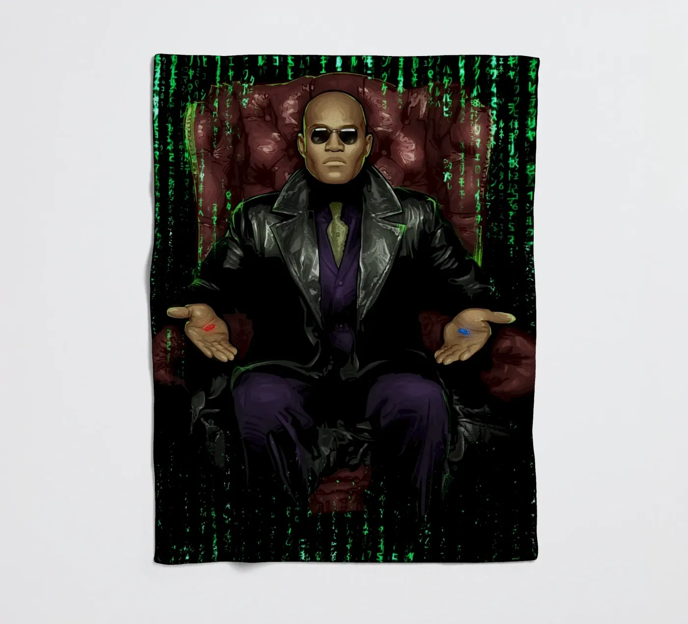 Morpheus fleece blanket by nabakumov