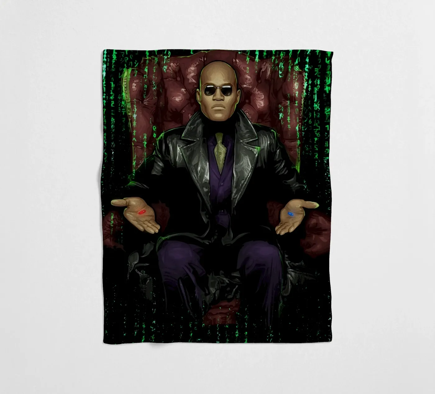 Morpheus fleece blanket by nabakumov