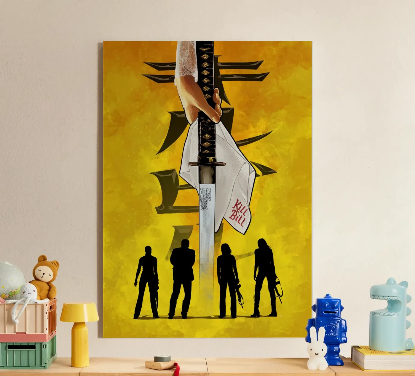 Kill Bill Silhouettes acryl van nabakumov