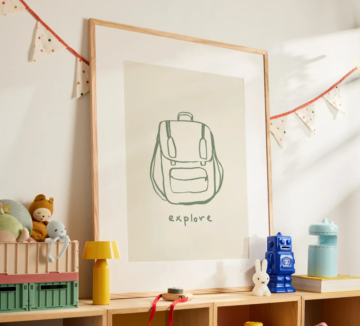 Backpack poster de wild & free