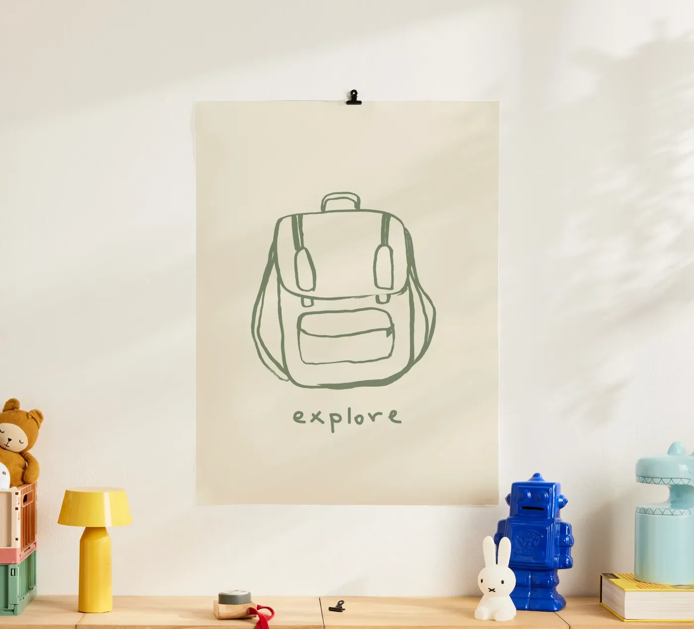 Backpack poster de wild & free