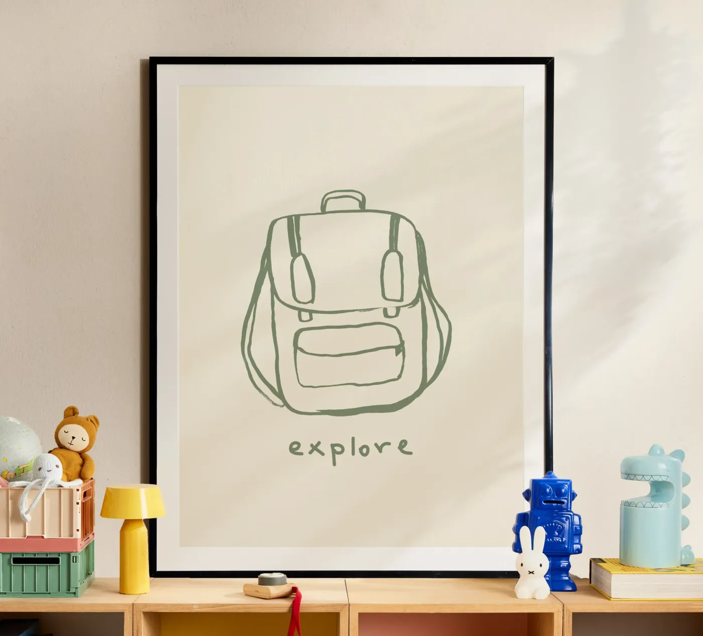 Backpack poster de wild & free