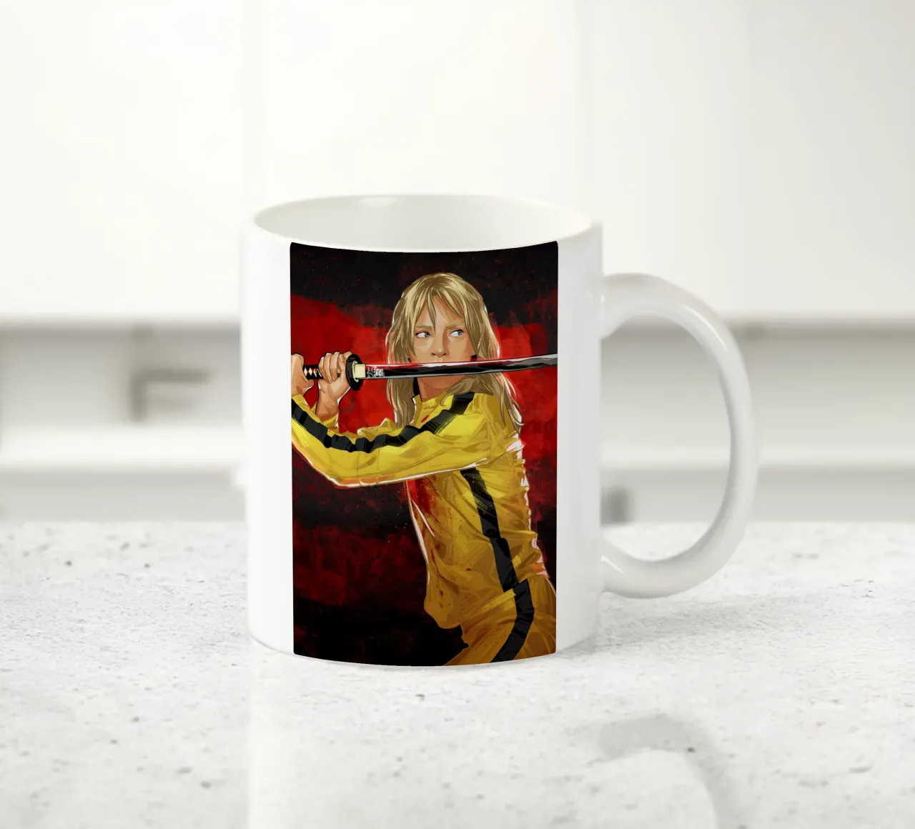 Kill Bill Katana tazza in ceramica da nabakumov