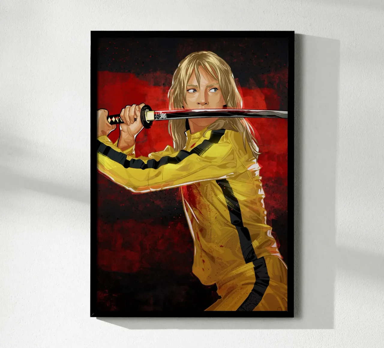 Kill Bill Katana carta hahnemühle da nabakumov
