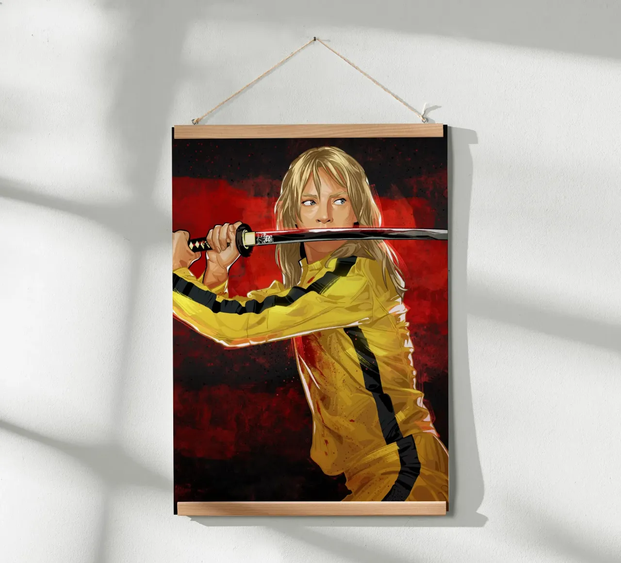 Kill Bill Katana carta hahnemühle da nabakumov