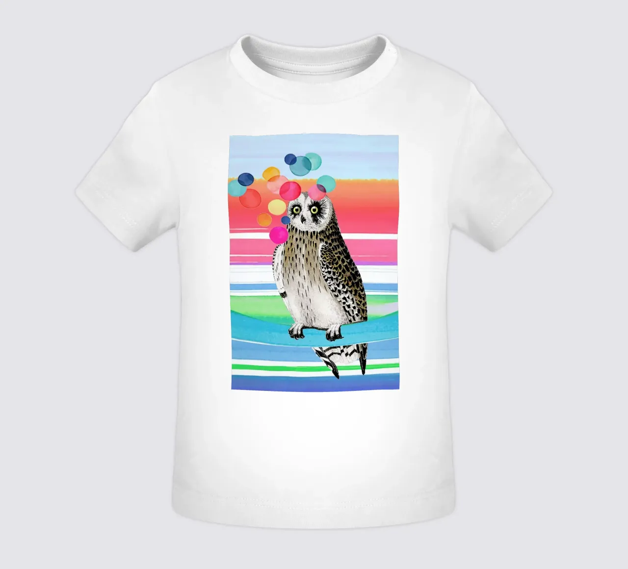 Merry Owl maglietta neonato da Rococco LA