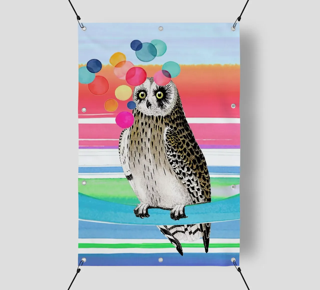 Merry Owl telo in pvc da Rococco LA