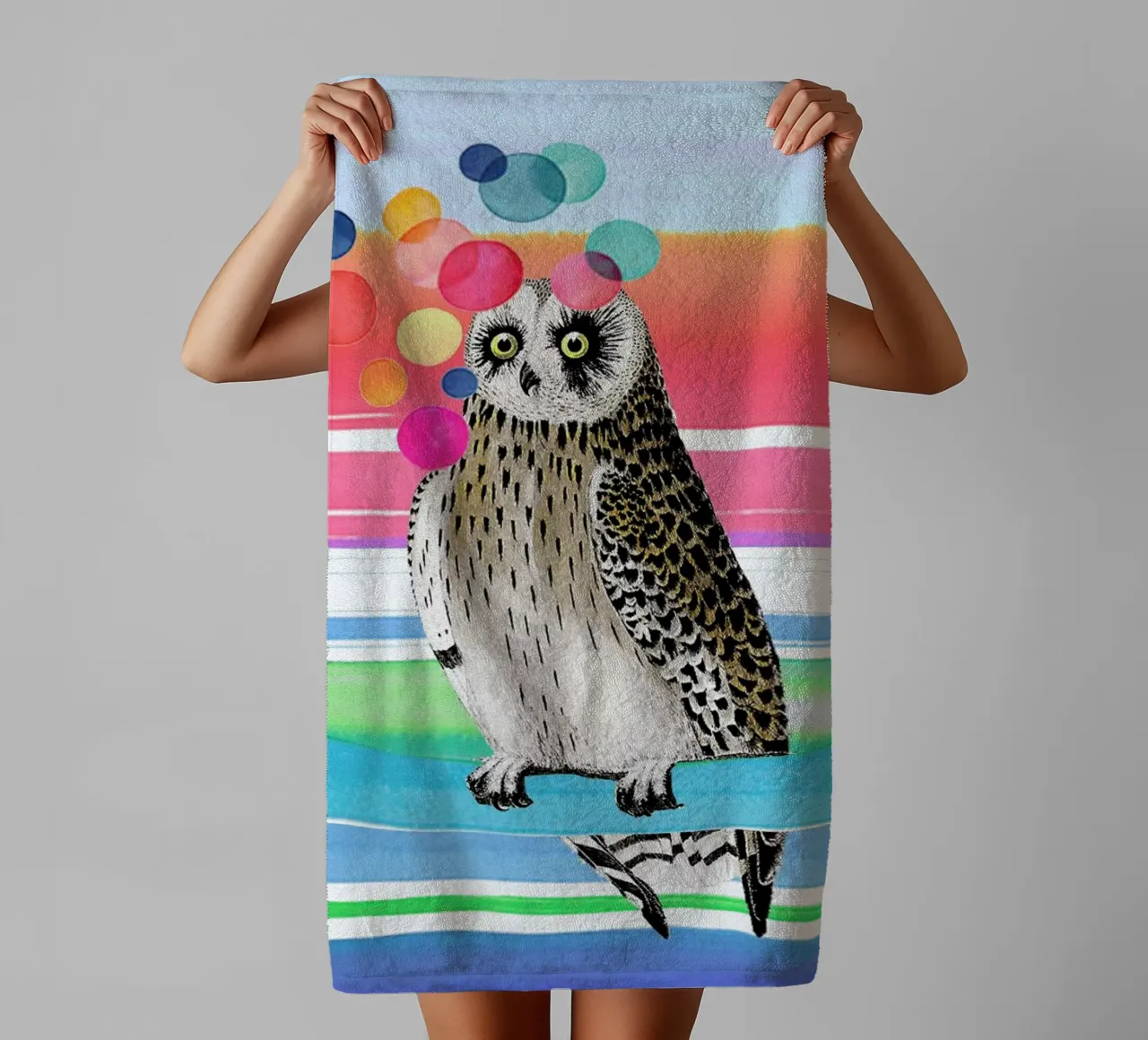 Merry Owl asciugamano da bagno da Rococco LA