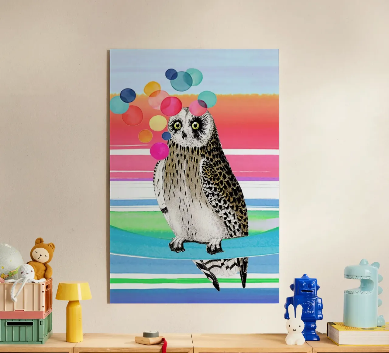 Merry Owl plexiglass da Rococco LA