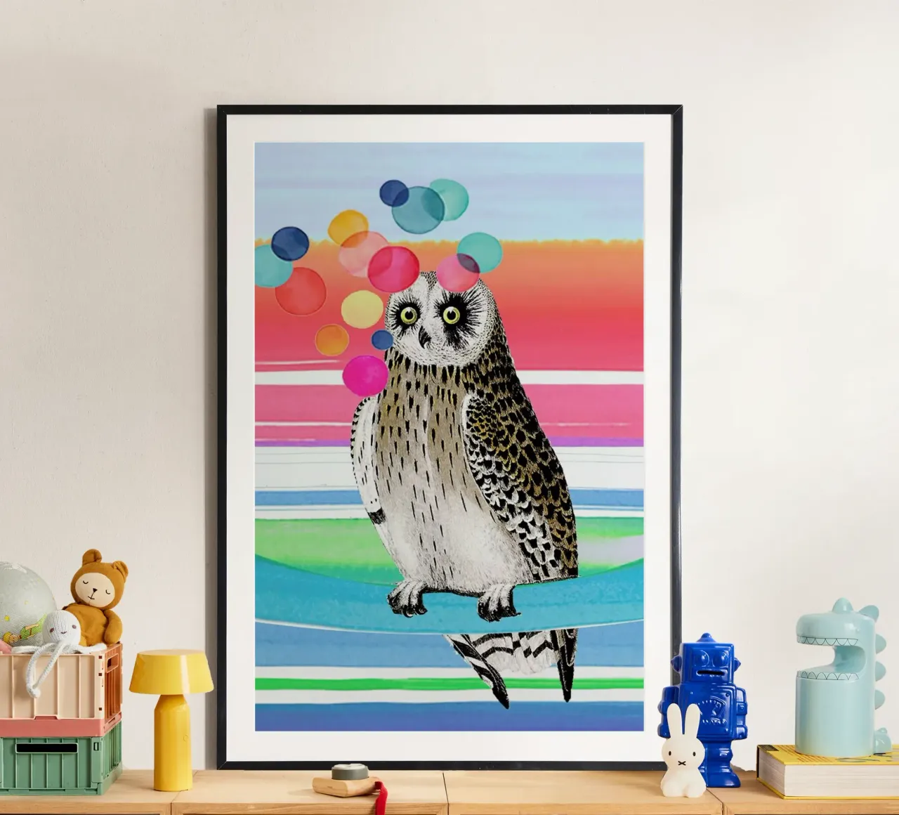 Merry Owl poster da Rococco LA