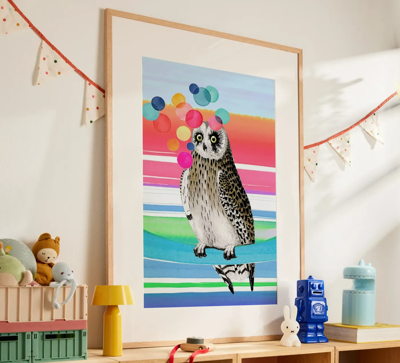 Merry Owl poster da Rococco LA