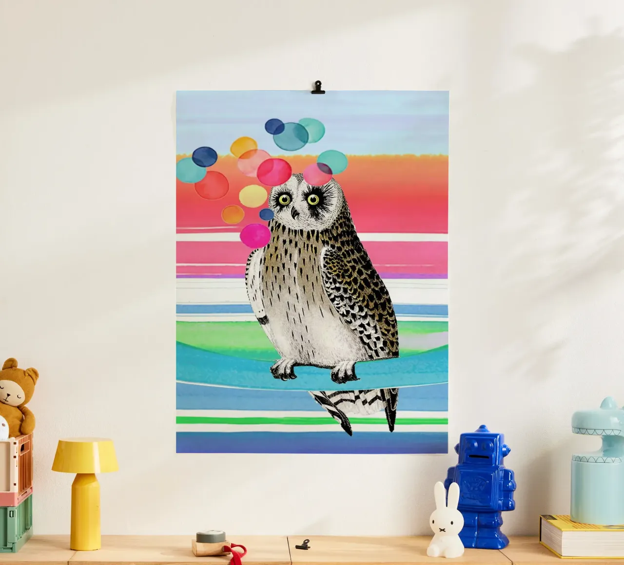Merry Owl carta hahnemühle da Rococco LA