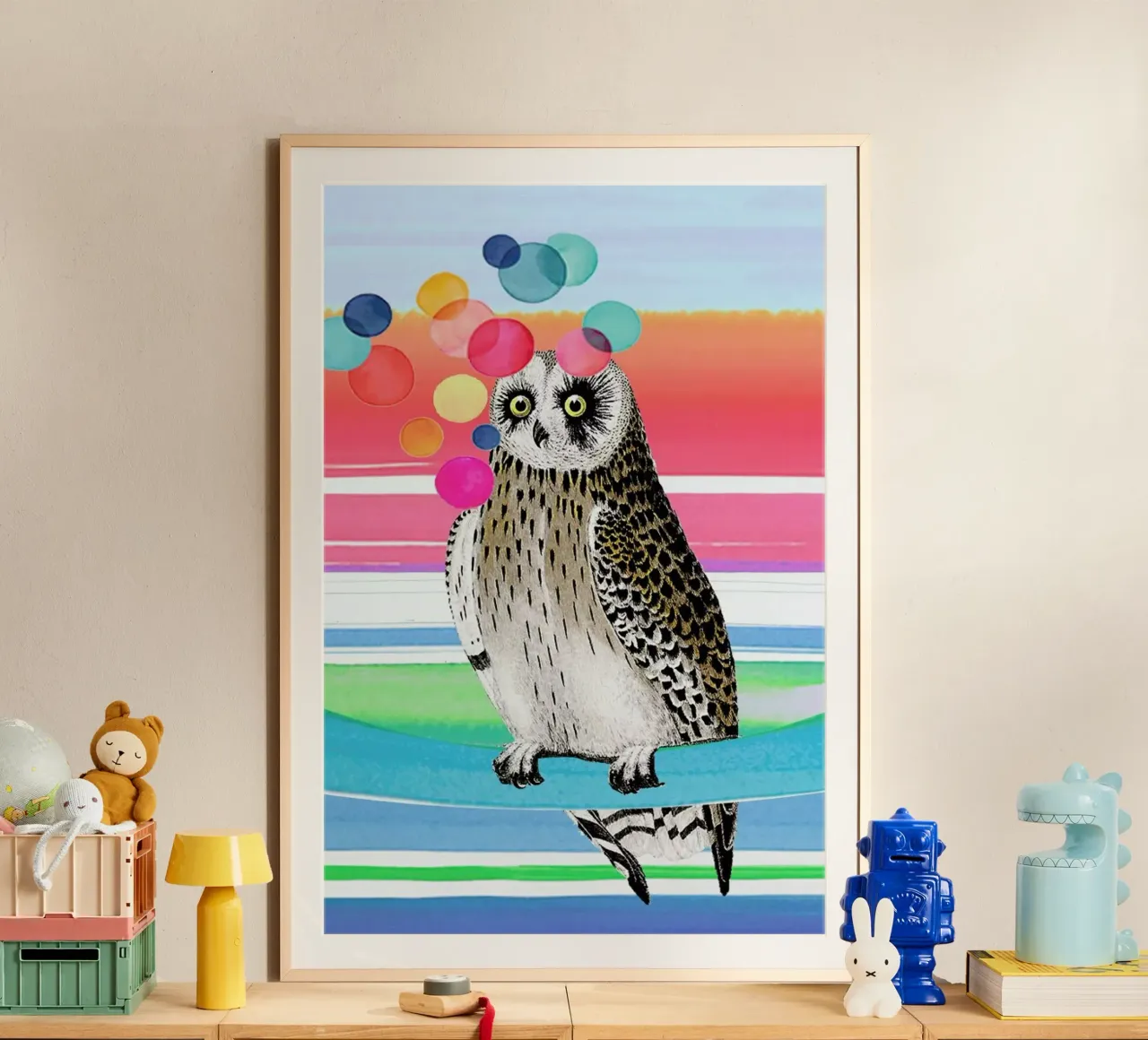 Merry Owl poster da Rococco LA