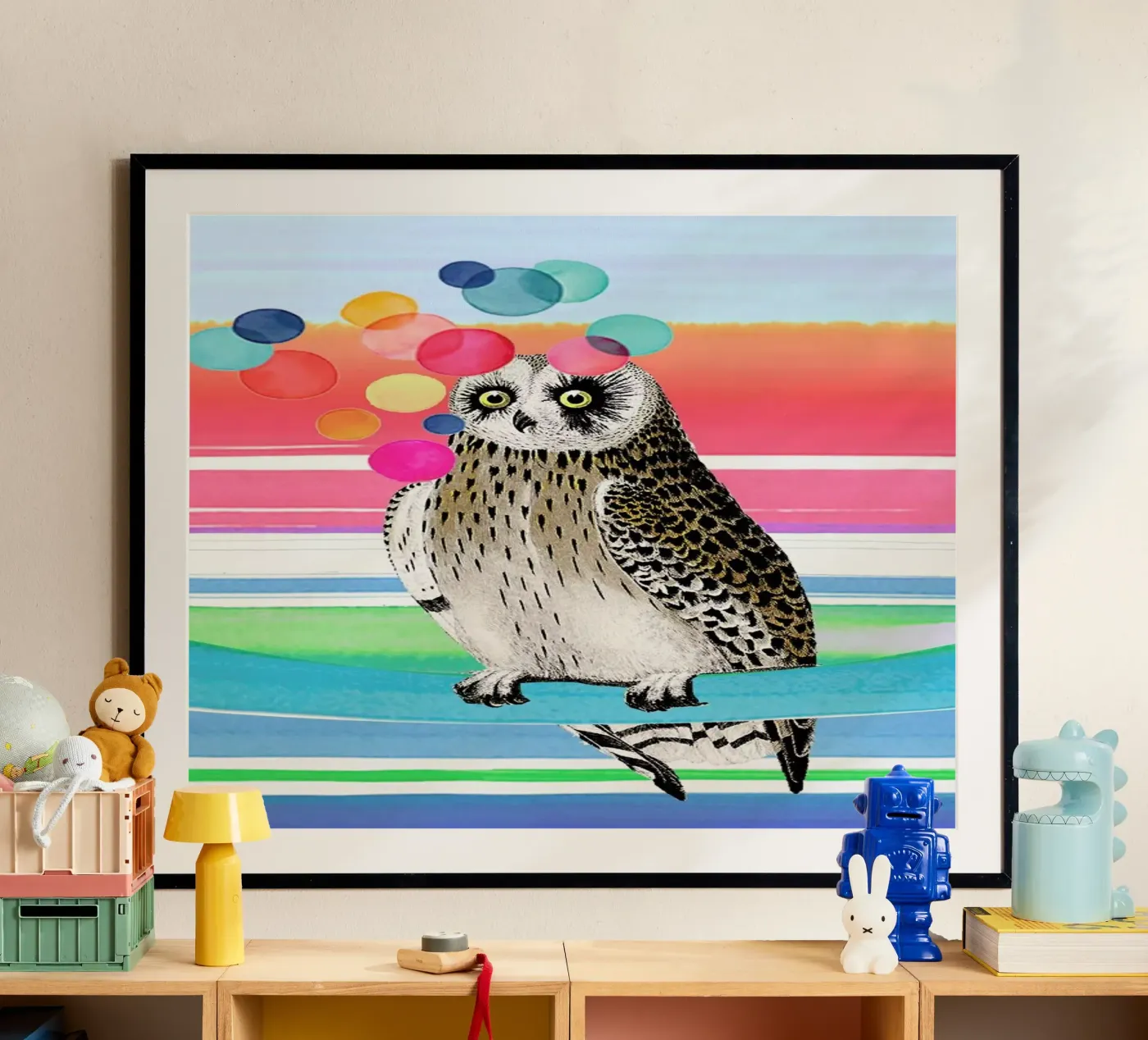 Merry Owl poster da Rococco LA