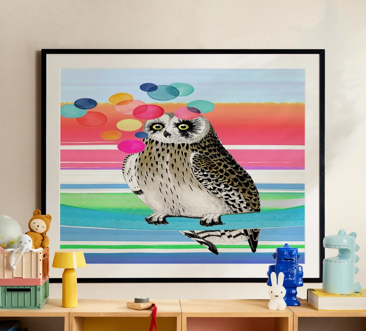 Merry Owl poster da Rococco LA