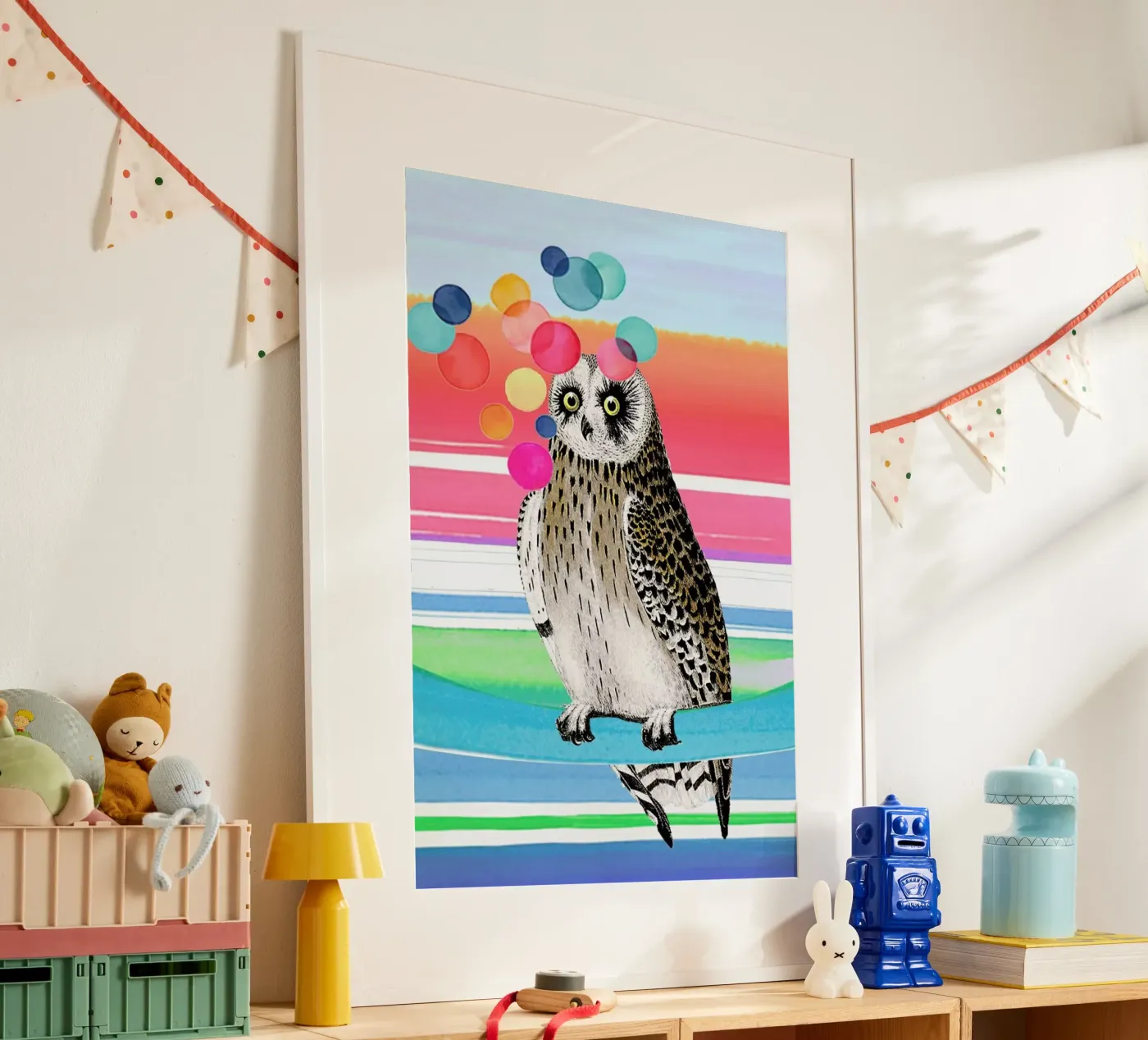 Merry Owl poster da Rococco LA