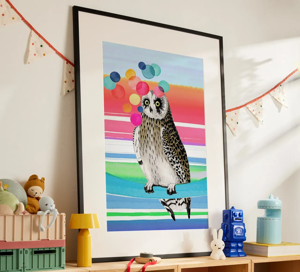 Merry Owl poster da Rococco LA