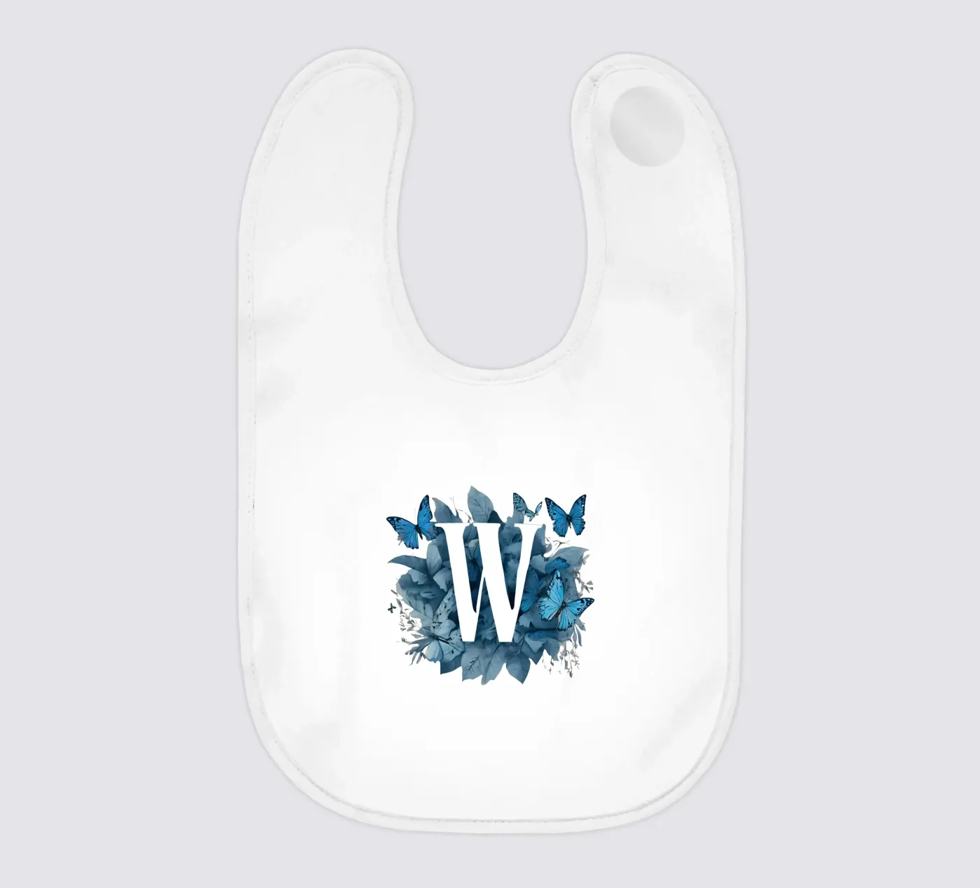 Farfalla blu W bavaglino da Shinery