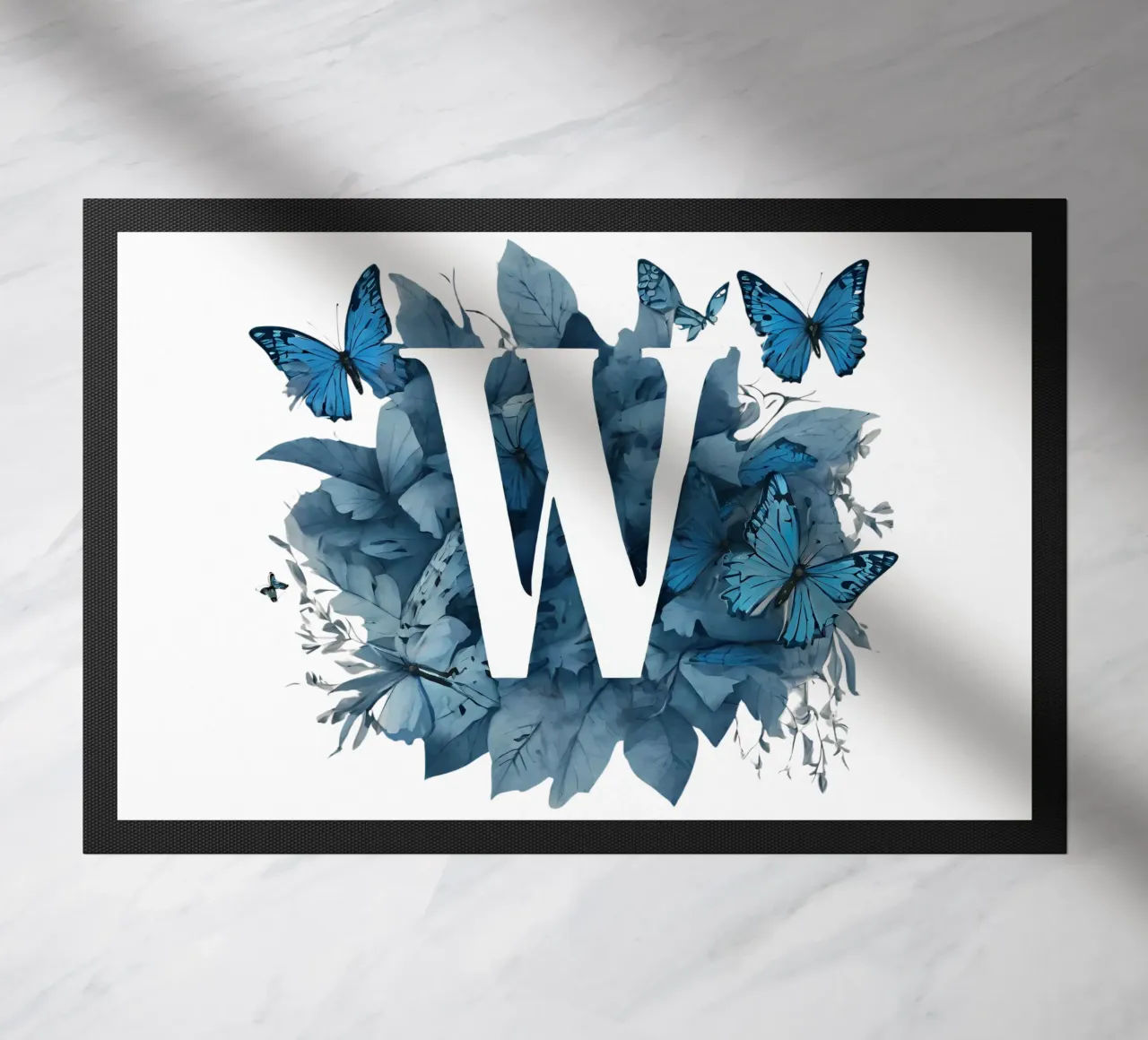 Farfalla blu W zerbino da Shinery