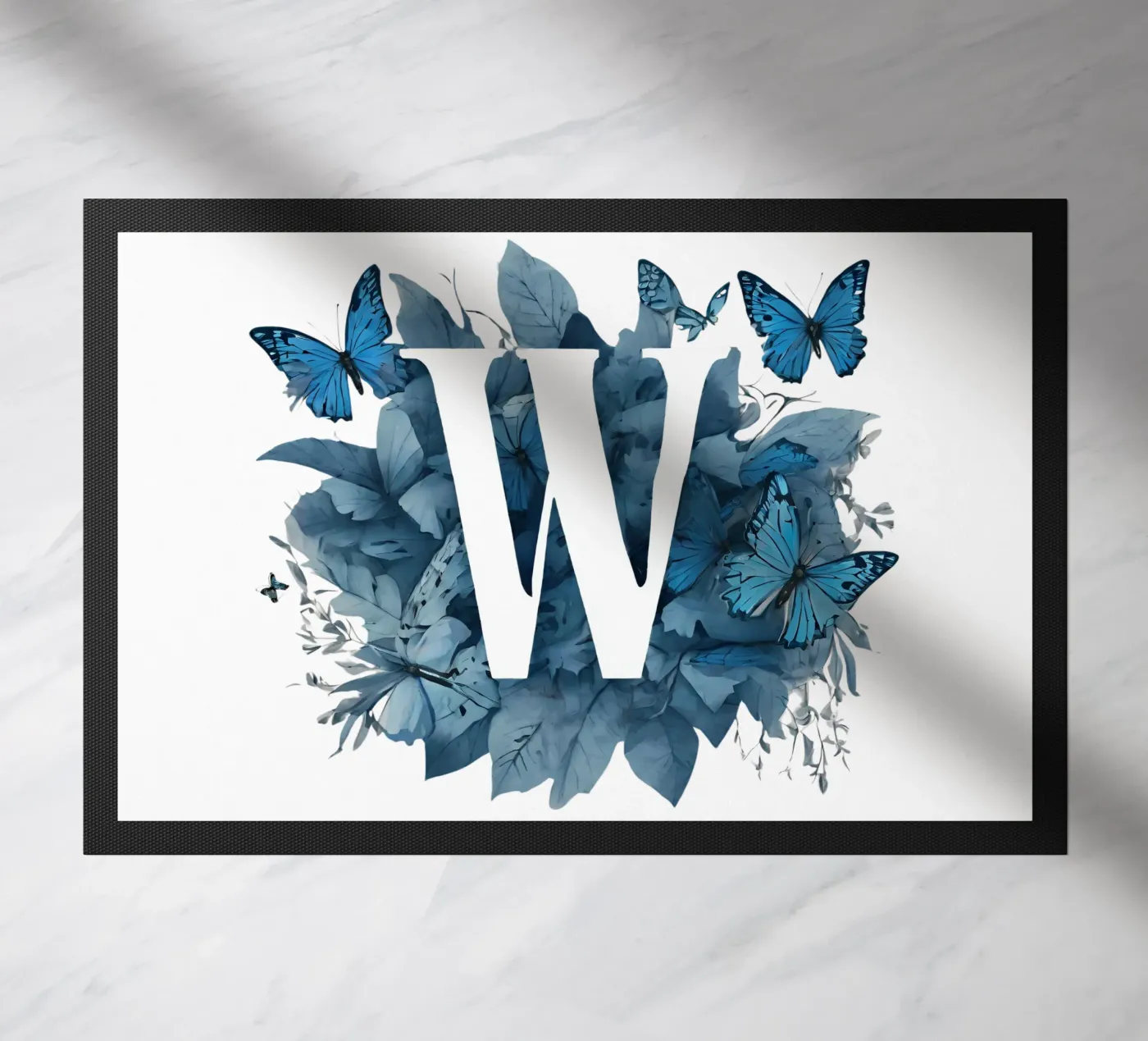 Farfalla blu W zerbino da Shinery