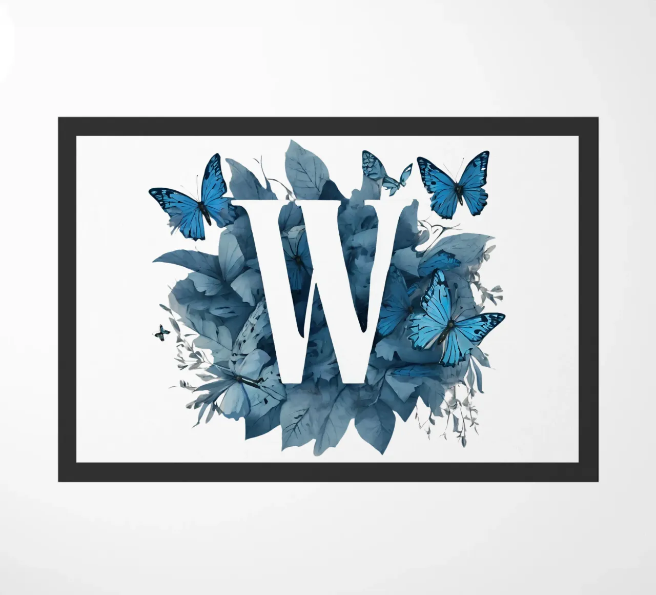 Farfalla blu W zerbino da Shinery