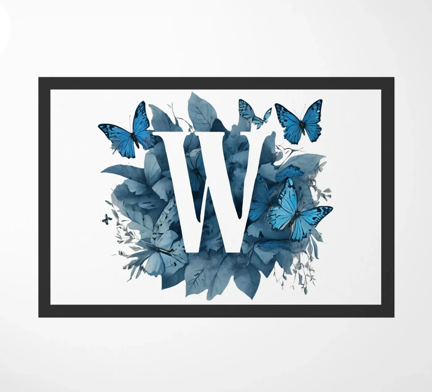 Farfalla blu W zerbino da Shinery