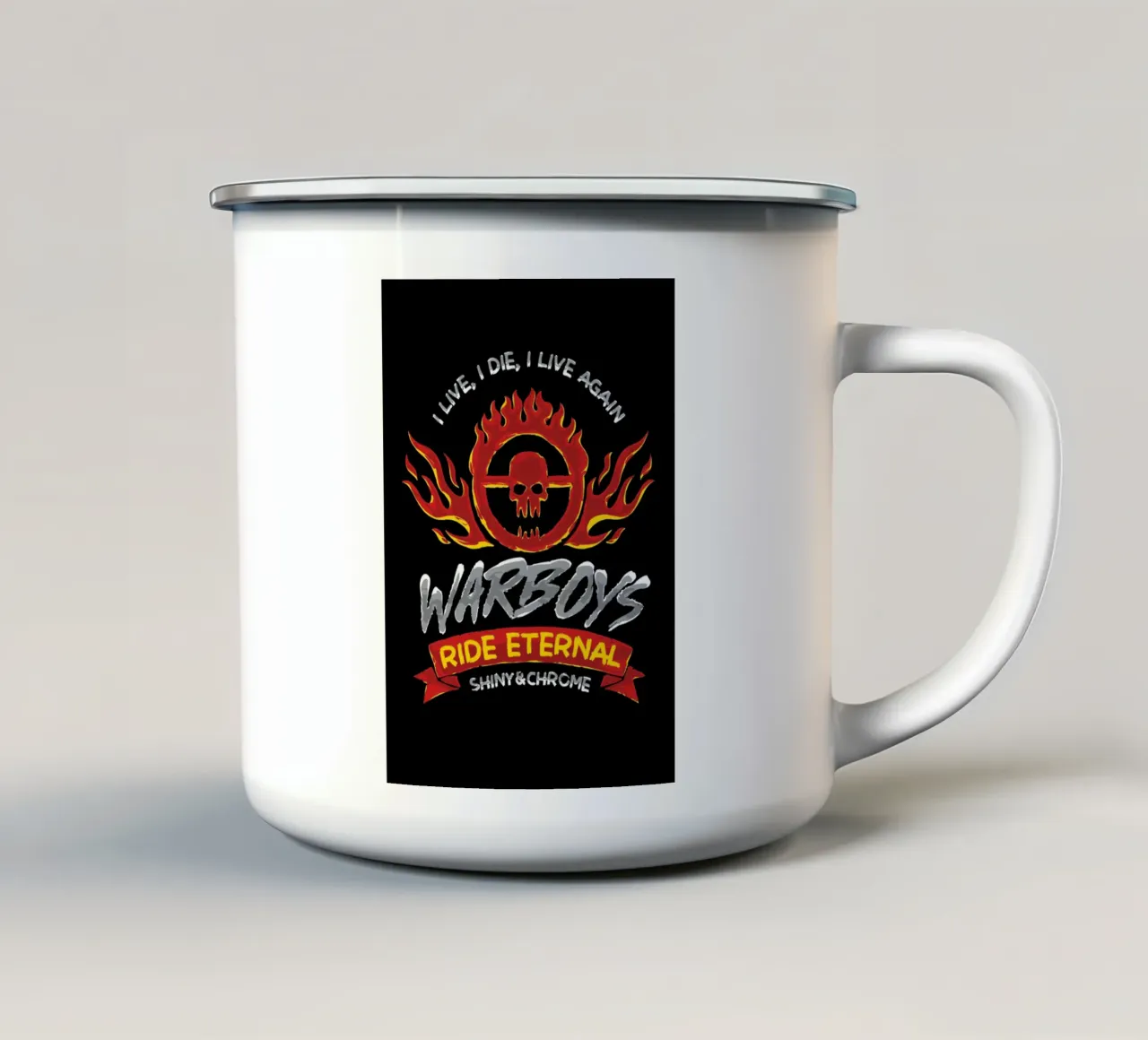 Warboys tazza in smalto da nabakumov