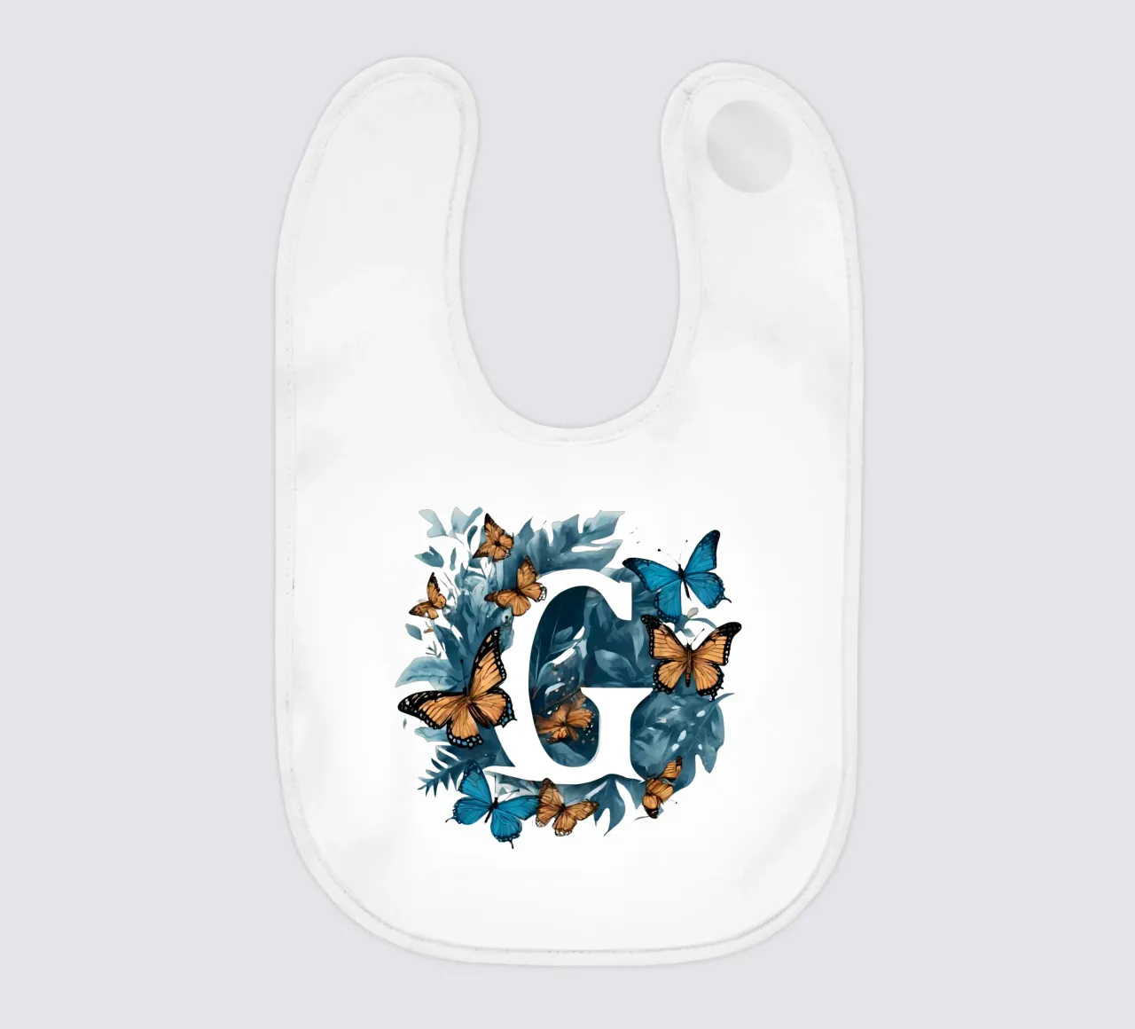 Farfalla blu G bavaglino da Shinery